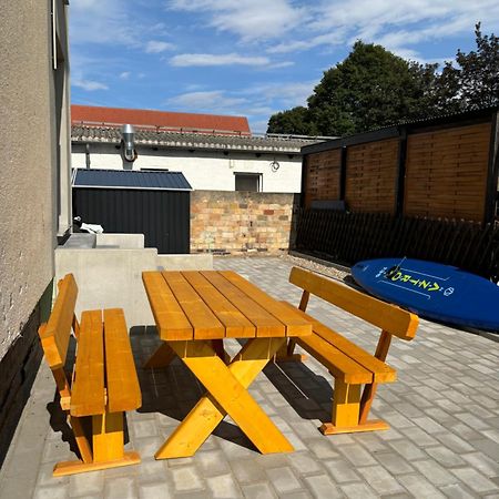 Ferienwohnung H&M Immobilien - Geiseltalsee Braunsbedra Exteriör bild
